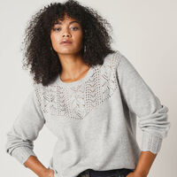 Pull grande taille femme